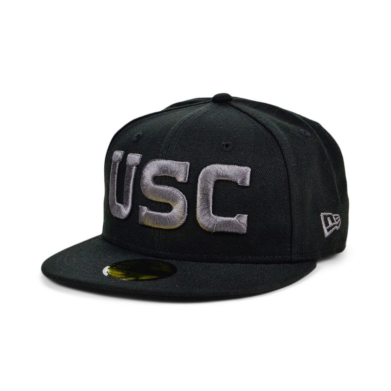 USC Mens Core Cap 5950 Black By New Era image01